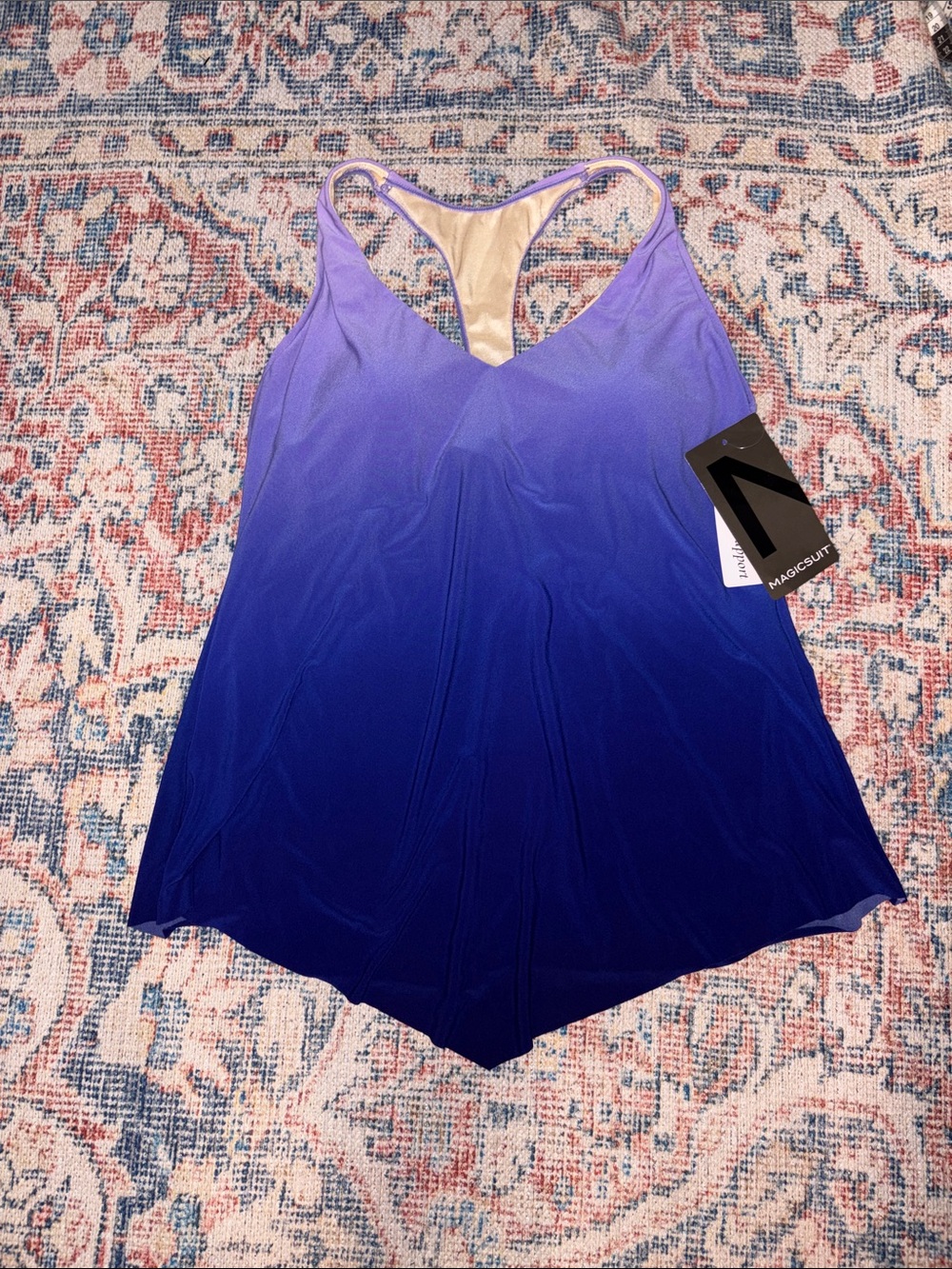Magicsuit Infinity Taylor Underwire Tankini Top SZ 14 NWT - Picture 3 of 6